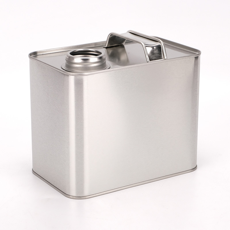 Pătrat Metal Chimic F-Style Screw Top Vopsea Ulei Tin Can Container Tambur găleată Cu capace